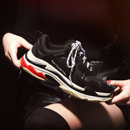 Chaussures de tennis femme AGSDON en En plastique - Ref 3254446