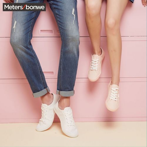 Chaussures de tennis femme METERS BONWE METERSBONWE Semelles en Caoutchouc - Ref 3254455