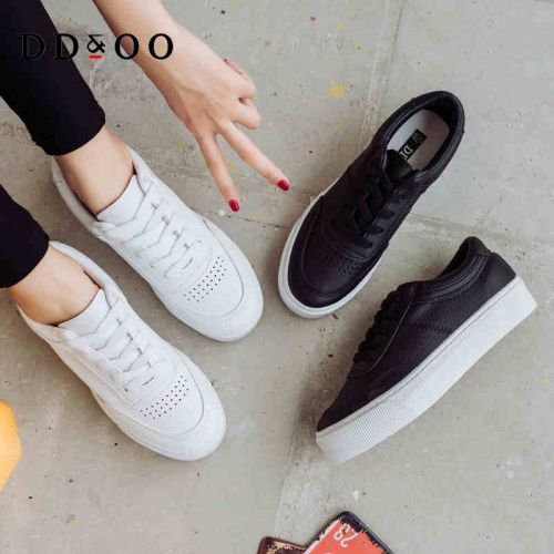 Chaussures de tennis femme DD OO Semelles en Caoutchouc - Ref 3254737