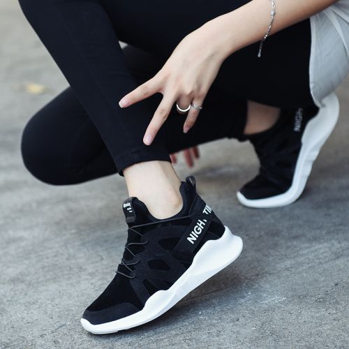 Chaussures de tennis femme AGSDON Semelles en Caoutchouc - Ref 3254976