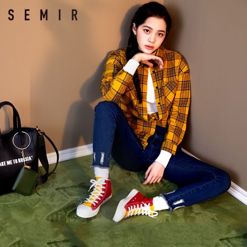 Chaussures de tennis femme SEMIR Semelles en Caoutchouc - Ref 3255416