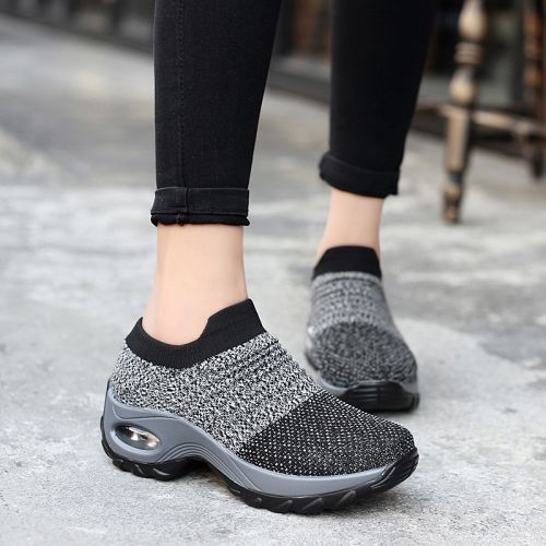 Chaussures de tennis femme Semelles en Caoutchouc - Ref 3255467