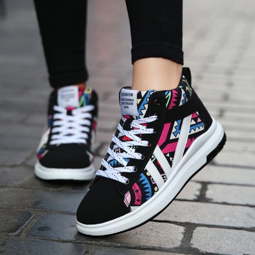 Chaussures de tennis femme Semelles en Caoutchouc - Ref 3255509