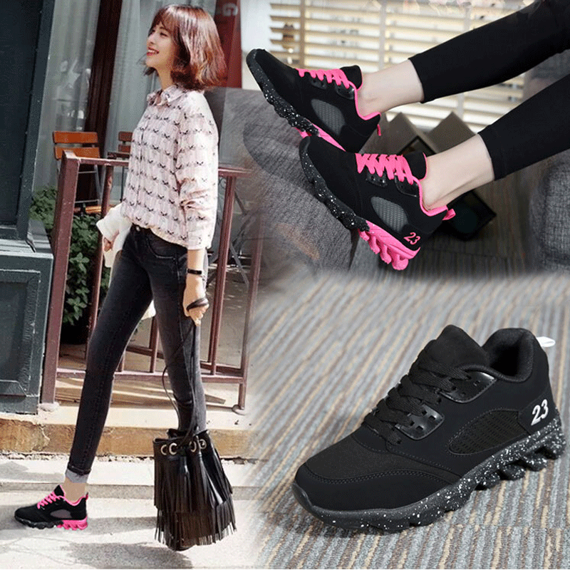 Chaussures de tennis femme Semelles en Caoutchouc - Ref 3256316