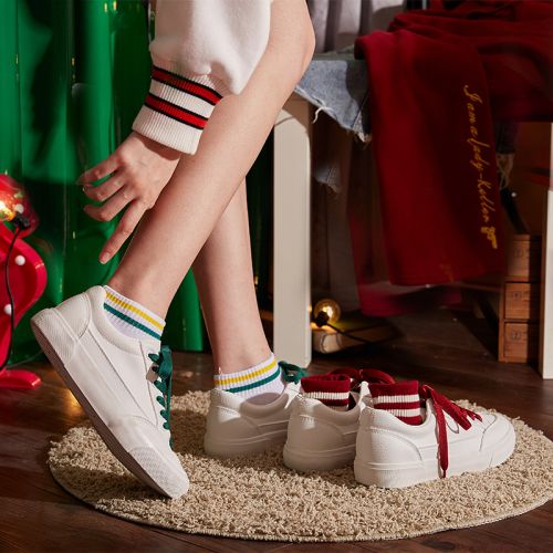 Chaussures de tennis femme SELFTREND Semelles en Caoutchouc - Ref 3256373