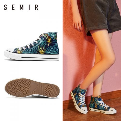 Chaussures de tennis femme SEMIR Semelles en Caoutchouc - Ref 3256592
