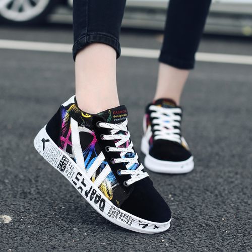 Chaussures de tennis femme JINENVIP Semelles en Caoutchouc - Ref 3256607