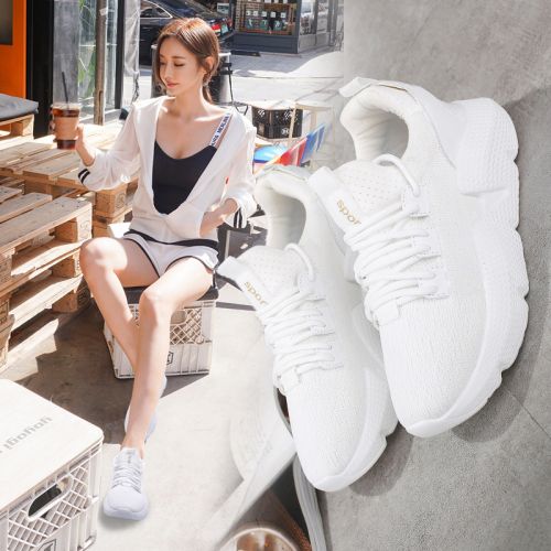 Chaussures de tennis femme Semelles en Caoutchouc - Ref 3256684