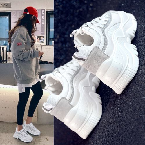 Chaussures de tennis femme SHECAI ART DESIGN en Polyurethane - Ref 3256858