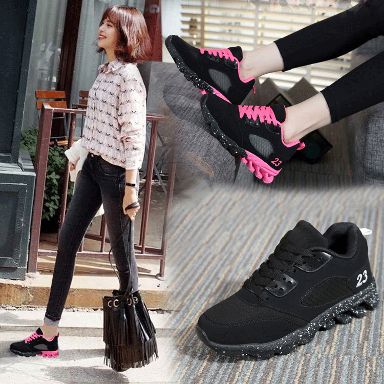Chaussures de tennis femme Semelles en Caoutchouc - Ref 3256902