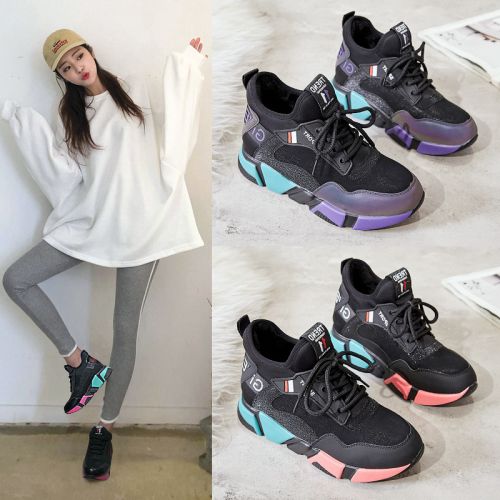 Chaussures de tennis femme VERSSRA en Polyurethane - Ref 3256904