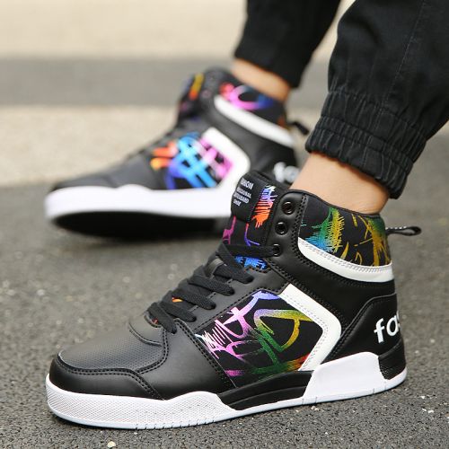 Chaussures de tennis homme jeunesse, 18-40 ans, pour hiver - semelle caoutchouc Ref 957827