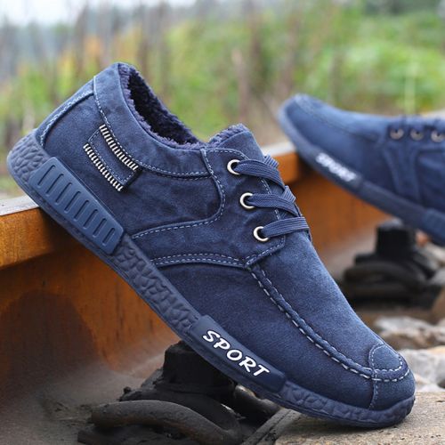 Chaussures de tennis homme jeunesse, 18-40 ans, pour printemps - tendance des jeunes semelle caoutchouc Ref 957846