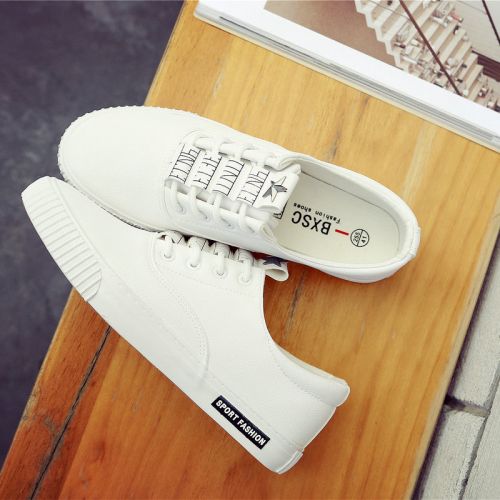Chaussures de tennis homme jeunesse, 18-40 ans, pour printemps - tendance des jeunes semelle caoutchouc Ref 957890
