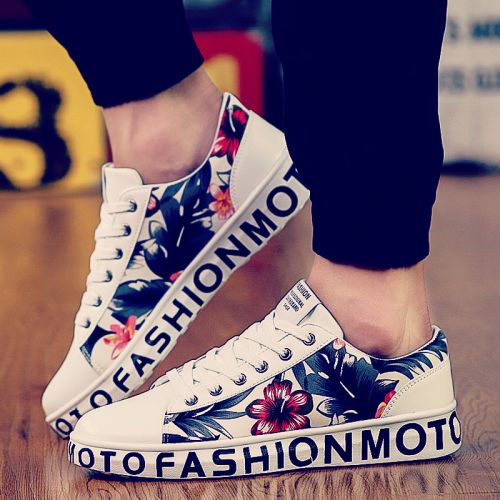 Chaussures de tennis homme jeunesse, 18-40 ans, pour printemps - tendance des jeunes semelle caoutchouc Ref 957894