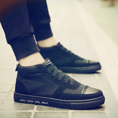 Chaussures de tennis homme jeunesse, 18-40 ans, pour hiver - tendance des jeunes semelle caoutchouc Ref 957912