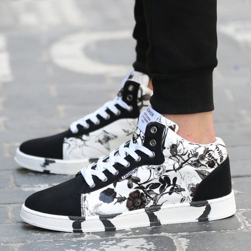 Chaussures de tennis homme pour printemps - tendance des jeunes semelle caoutchouc Ref 957946