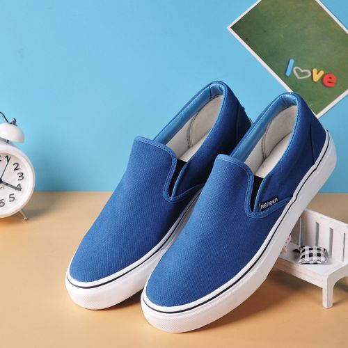 Chaussures de tennis homme jeunesse, 18-40 ans, pour printemps - simple semelle caoutchouc Ref 958016