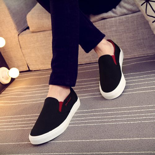Chaussures de tennis homme jeunesse, 18-40 ans, pour printemps - tendance des jeunes semelle caoutchouc Ref 958031