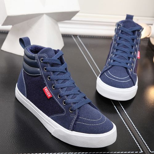 Chaussures de tennis homme jeunesse, 18-40 ans, pour hiver - semelle caoutchouc Ref 958050