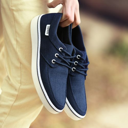 Chaussures de tennis homme jeunesse, 18-40 ans, pour été - tendance des jeunes semelle caoutchouc Ref 958125