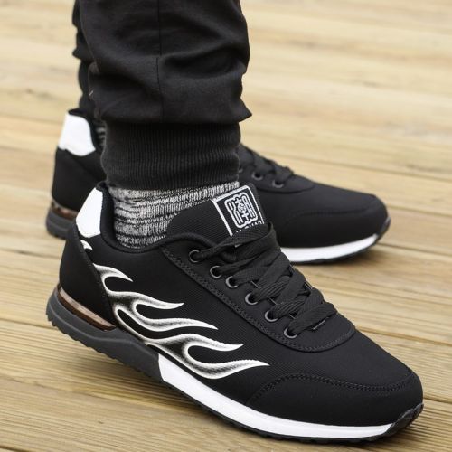 Chaussures de tennis homme jeunesse, 18-40 ans, pour printemps - tendance des jeunes semelle caoutcho