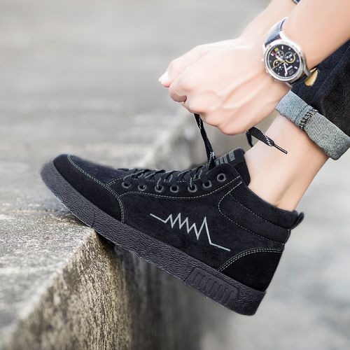 Chaussures de tennis homme jeunesse, 18-40 ans, WARRIOR pour hiver - tendance des jeunes semell