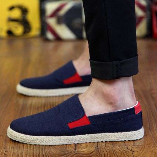 Chaussures de tennis homme jeunesse, 18-40 ans, pour printemps - tendance des jeunes semelle caoutchouc Ref 958252