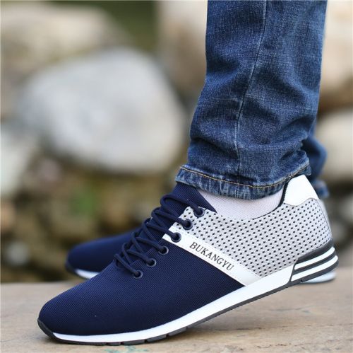 Chaussures de tennis homme jeunesse, 18-40 ans, pour printemps - loisir semelle caoutchouc Re