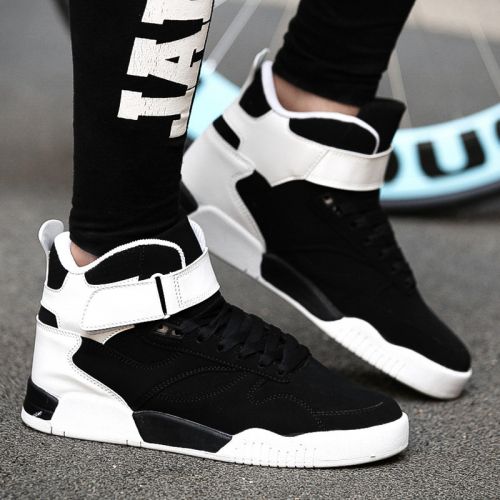 Chaussures de tennis homme jeunesse, 18-40 ans, pour hiver - tendance des jeunes semelle caoutchouc Ref 958300