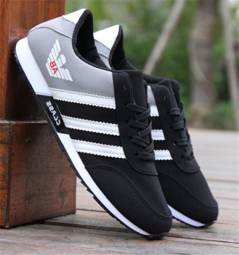 Chaussures de tennis homme jeunesse, 18-40 ans, pour printemps - loisir semelle caoutchouc Ref 9583