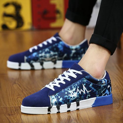 Chaussures de tennis homme jeunesse, 18-40 ans, pour printemps - loisir semelle caoutchouc Ref 958468
