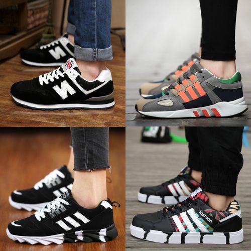 Chaussures de tennis homme jeunesse, 18-40 ans, pour hiver - tendance des jeunes semelle caoutchouc
