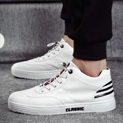 Chaussures de tennis homme jeunesse, 18-40 ans, pour hiver - tendance des jeunes semelle caoutchouc Ref 958478
