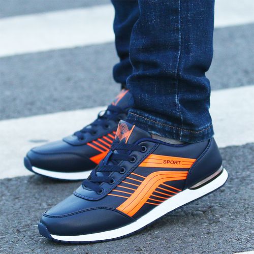Chaussures de tennis homme jeunesse, 18-40 ans, pour hiver - loisir semelle caoutchouc Ref 958479