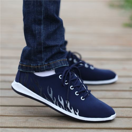 Chaussures de tennis homme jeunesse, 18-40 ans, pour printemps - tendance des jeunes semelle ca