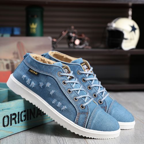 Chaussures de tennis homme jeunesse, 18-40 ans, pour printemps - loisir semelle caoutchouc Ref 958577