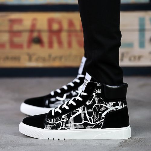 Chaussures de tennis homme jeunesse, 18-40 ans, SEIRMUO pour printemps - tendance des jeunes semelle caoutchouc Ref 