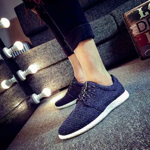 Chaussures de tennis homme jeunesse, 18-40 ans, pour été - tendance des jeunes semelle caoutchouc Ref 959341
