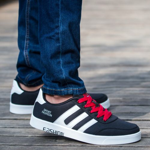 Chaussures de tennis homme jeunesse, 18-40 ans, pour hiver - loisir semelle caoutchouc Ref 959479