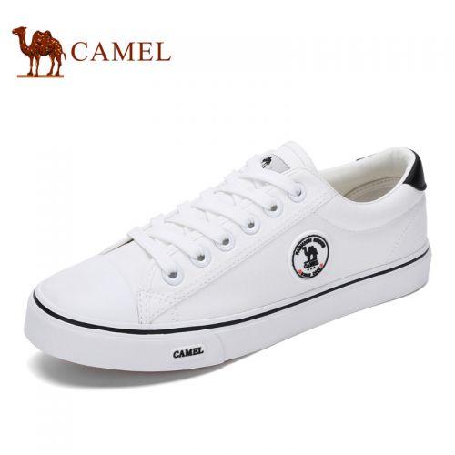 Chaussures de tennis homme jeunesse, 18-40 ans, CAMEL pour printemps - tendance des jeunes semelle caoutchouc Ref 959