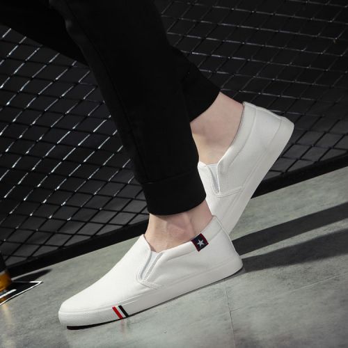 Chaussures de tennis homme jeunesse, 18-40 ans, pour printemps - simple semelle caoutchouc Ref 959596