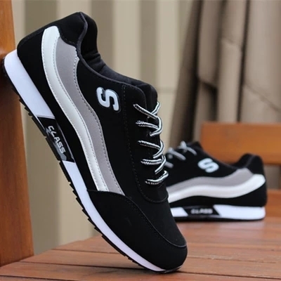 Chaussures de tennis homme jeunesse, 18-40 ans, pour printemps - loisir semelle caoutchouc Ref 959667