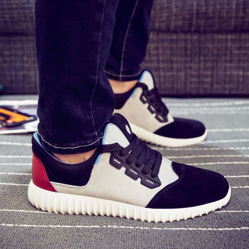Chaussures de tennis homme pour hiver - tendance des jeunes semelle plastique Ref 959724