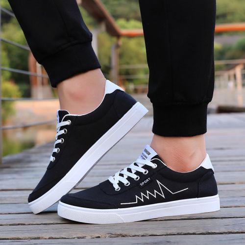 Chaussures de tennis homme jeunesse, 18-40 ans, pour printemps - loisir semelle plastique Ref 959761