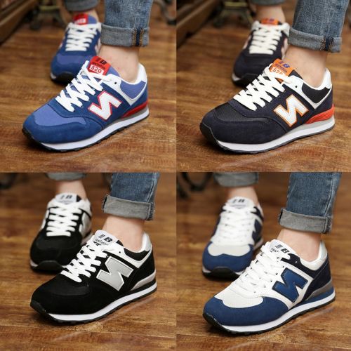 Chaussures de tennis homme , jeunesse, 18-40 ans, pour printemps - tendance des jeunes semelle caoutcho