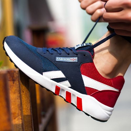 Chaussures de tennis homme jeunesse, 18-40 ans, - loisir semelle caoutchouc Ref 960325