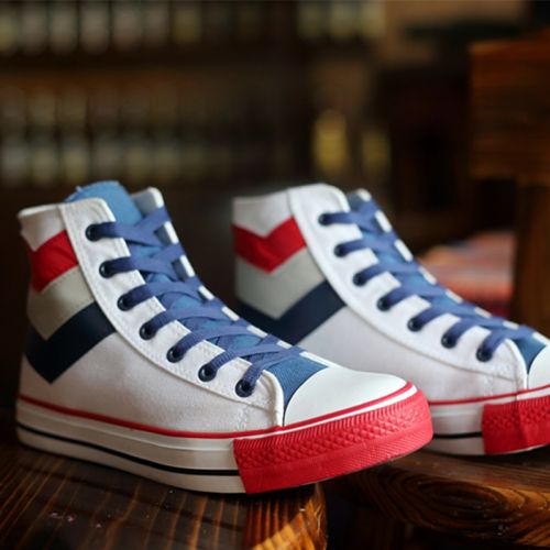 Chaussures de tennis homme jeunesse, 18-40 ans, pour printemps - semelle caoutchouc Ref 960445