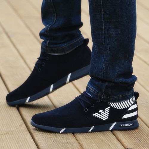 Chaussures de tennis homme jeunesse, 18-40 ans, pour printemps - tendance des jeunes semelle caoutchouc Ref 960562