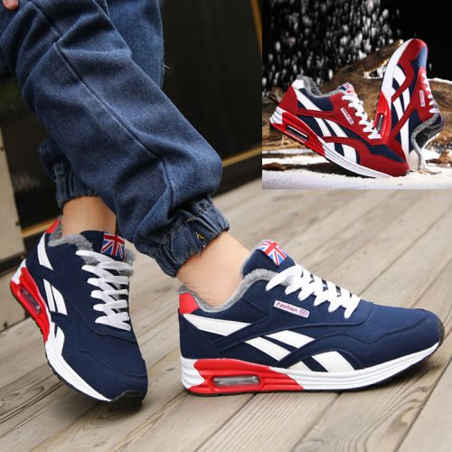 Chaussures de tennis homme jeunesse, 18-40 ans, pour hiver - tendance des jeunes semelle caoutchouc
